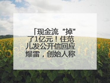 现金流“掉”了1亿元！住范儿发公开信回应爆雷，创始人称不会“跑路”