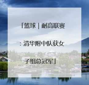 篮球｜耐高联赛：清华附中队获女子组总冠军