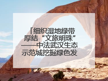 细织湿地绿带 厚结“文旅明珠”——中法武汉生态示范城挖掘绿色发展新动能