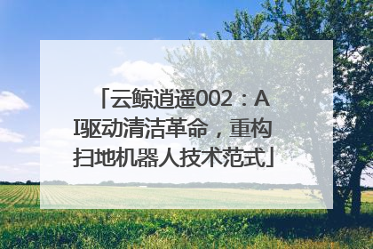 云鲸逍遥002：AI驱动清洁革命，重构扫地机器人技术范式