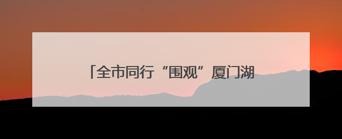 全市同行“围观”厦门湖里台青创业基地“出圈”
