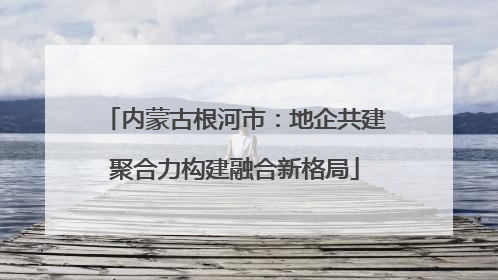 内蒙古根河市：地企共建聚合力构建融合新格局