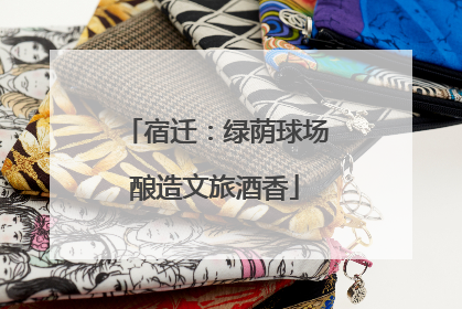 宿迁：绿荫球场酿造文旅酒香