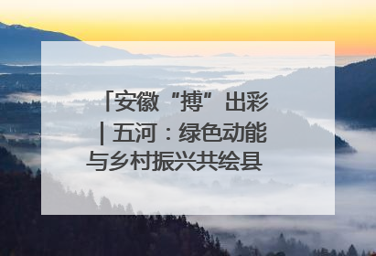 安徽“搏”出彩｜五河：绿色动能与乡村振兴共绘县域发展新图景