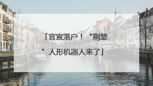 官宣落户！“荆楚”人形机器人来了