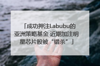 成功押注Labubu的亚洲策略基金 近期加注明星芯片股被“错杀”