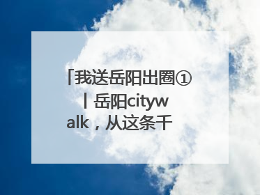 我送岳阳出圈①丨岳阳citywalk，从这条千年老街开始！