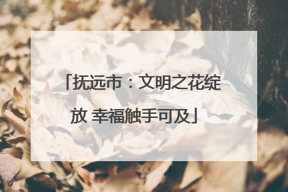 抚远市：文明之花绽放 幸福触手可及
