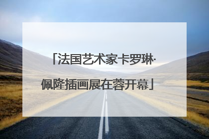 法国艺术家卡罗琳·佩隆插画展在蓉开幕