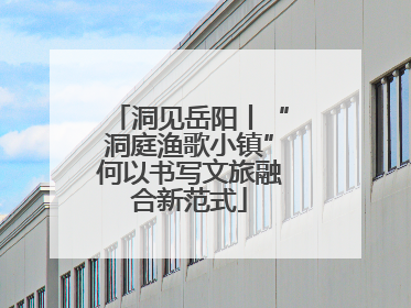 洞见岳阳丨“洞庭渔歌小镇”何以书写文旅融合新范式