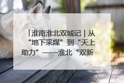 淮南淮北双城记｜从“地下采煤”到“天上助力”——淮北“双新”产业突围记