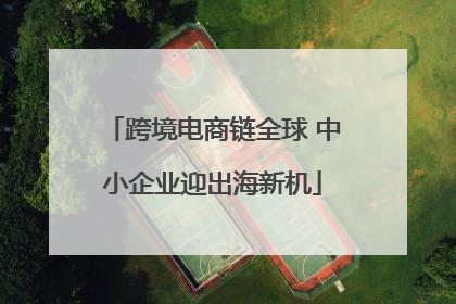 跨境电商链全球 中小企业迎出海新机
