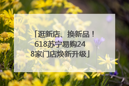 逛新店、换新品！618苏宁易购248家门店焕新升级