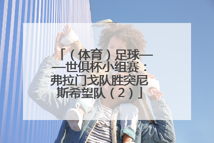 （体育）足球——世俱杯小组赛：弗拉门戈队胜突尼斯希望队（2）